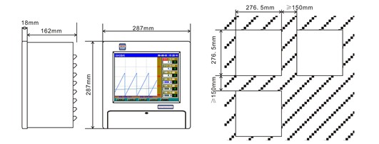 KH400G彩色48通道無紙記錄儀